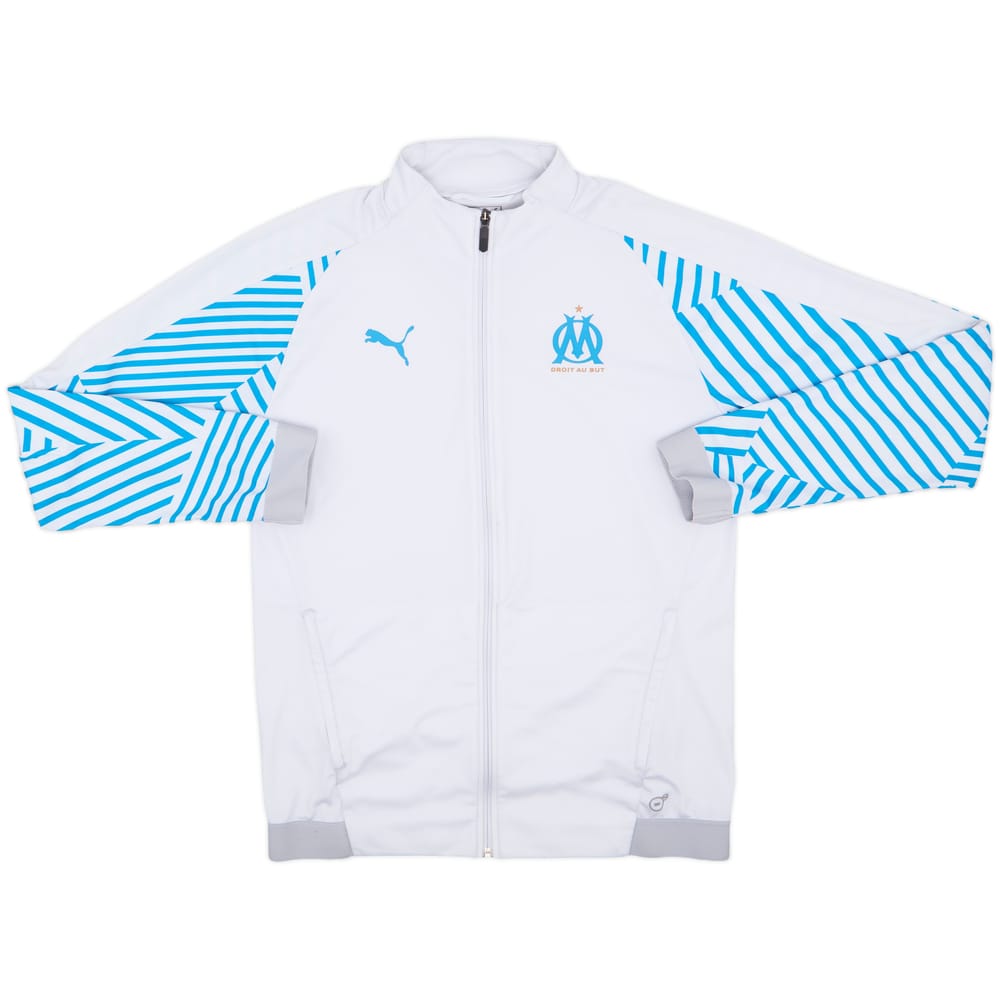 2018-19 Olympique Marseille Puma Track Jacket - 6/10 - (L)