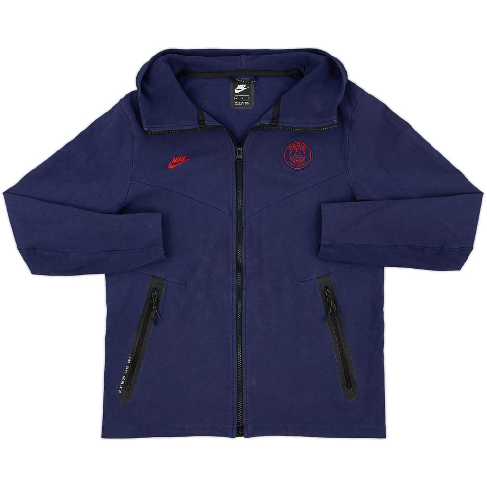 2019-20 Paris Saint-Germain Nike Hooded Track Jacket - 8/10 - (M)