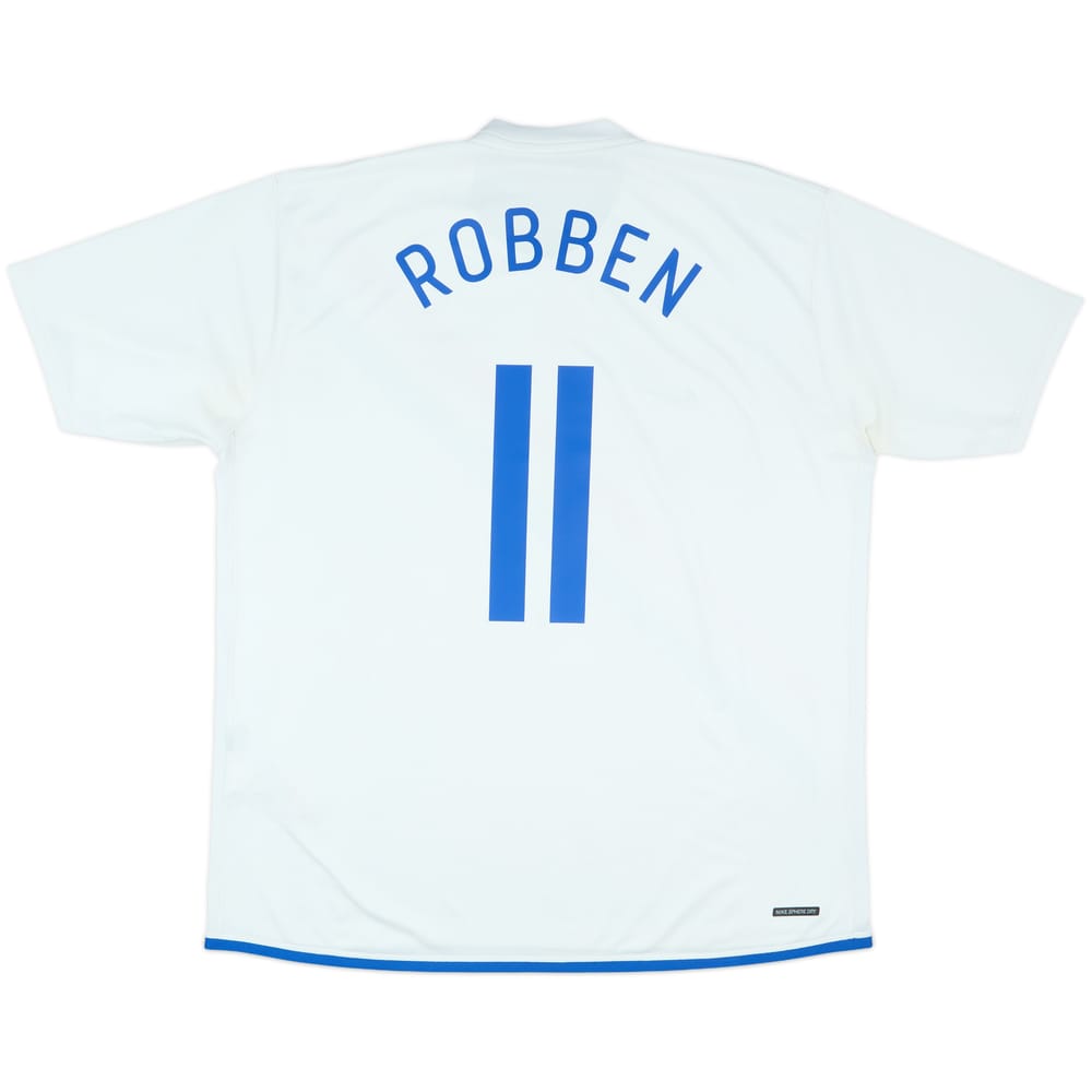 2006-08 Netherlands Away Shirt Robben #11 - 6/10 - (XL)