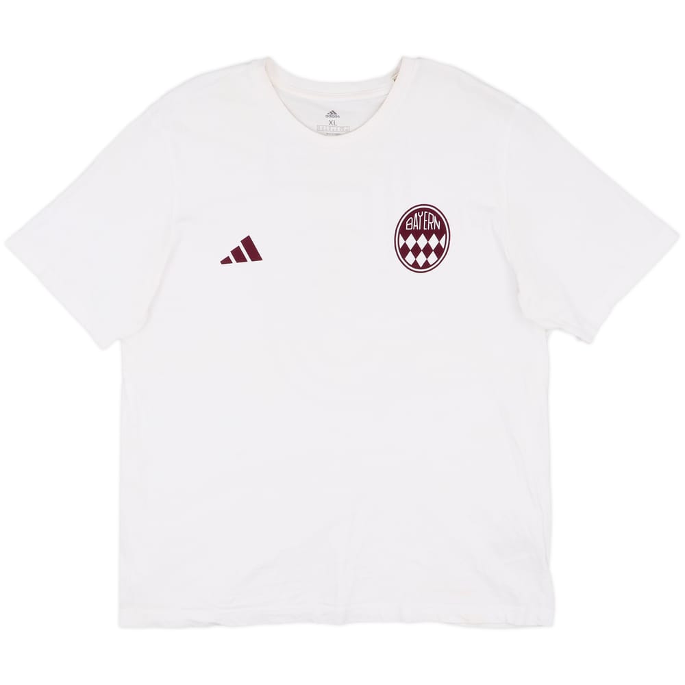 2023-24 Bayern Munich adidas Leisure Tee #5 - 9/10 - (XL)