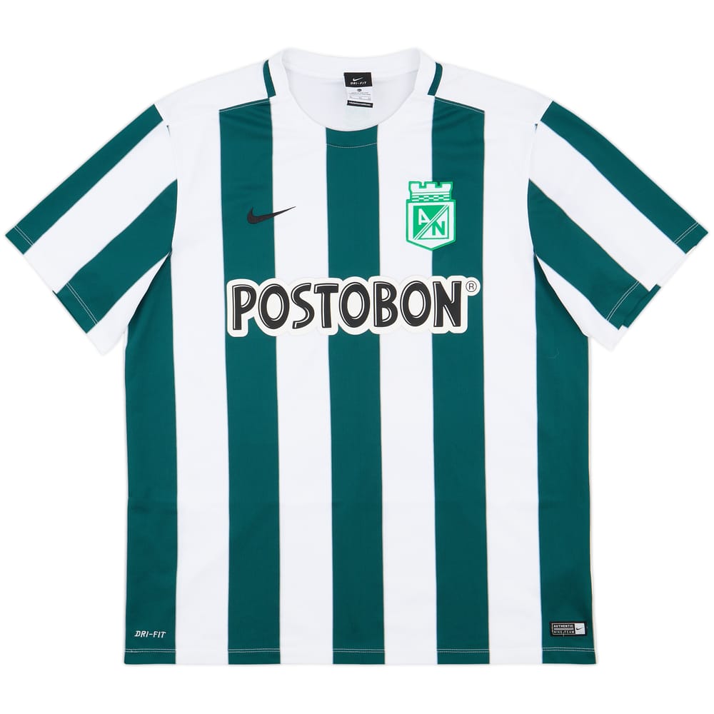 2015-16 Atletico Nacional Home Shirt - 9/10 - (XL)