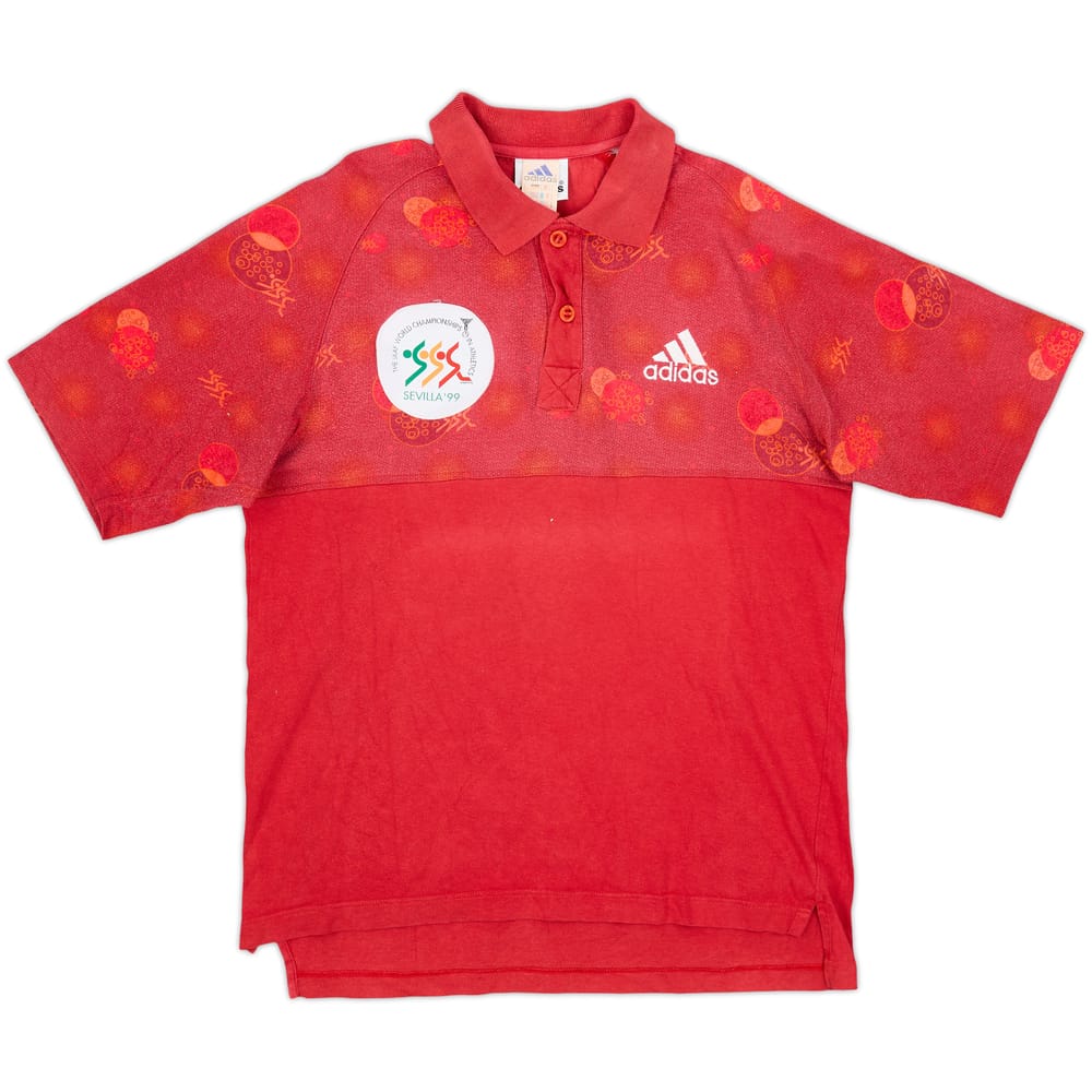 1999 IAAF adidas Polo Shirt - 6/10 - (M)