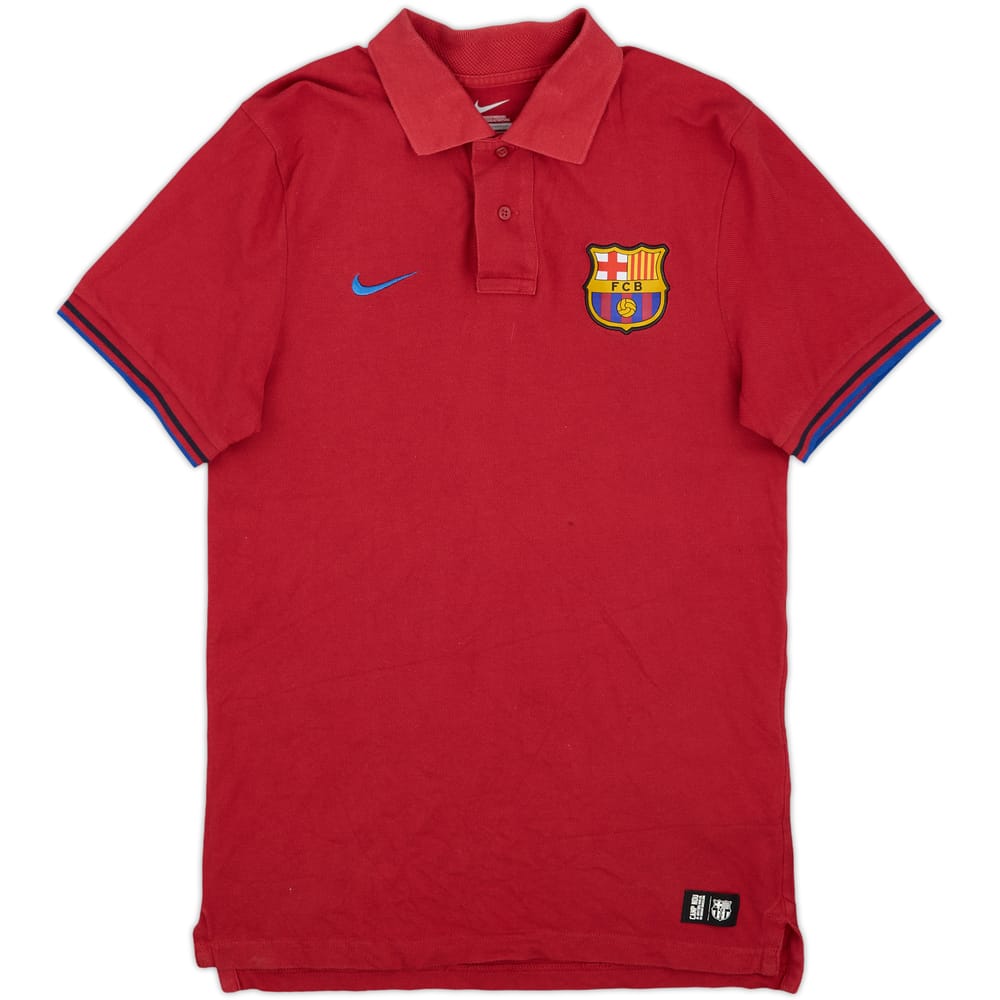 2011-12 Barcelona Nike Polo Shirt - 9/10 - (S)