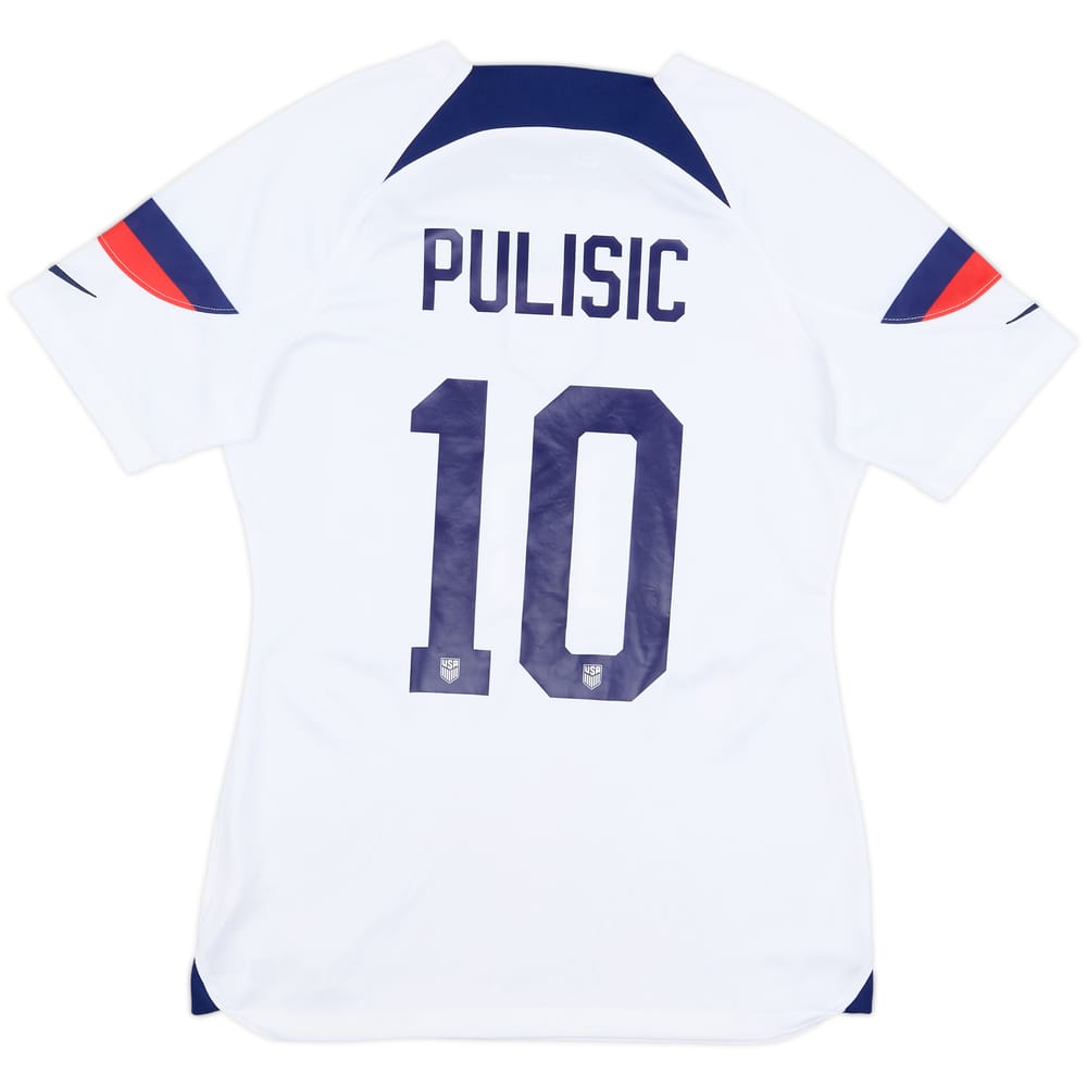 2022-23 USA Home Shirt Pulisic #10 - 9/10 - (Women's S)