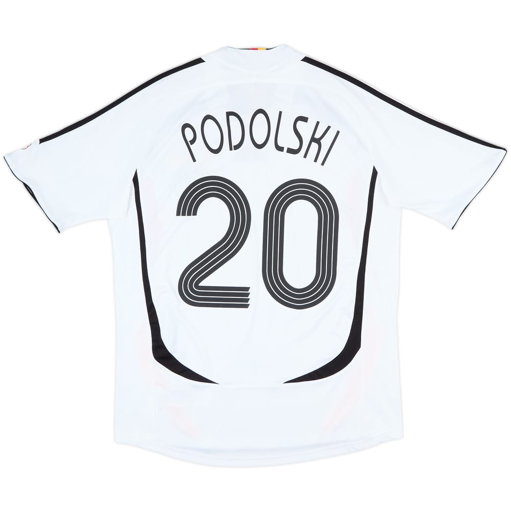 2005-07 Germany Home Shirt Podolski #20