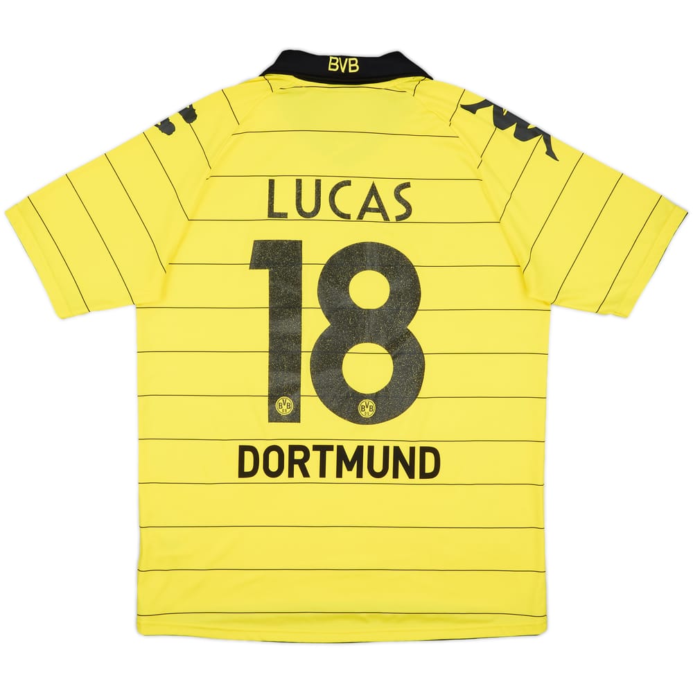 2010-11 Borussia Dortmund Home Shirt Lucas #18 - 5/10 - (XL)