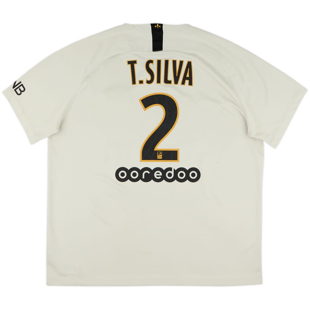 2018-19 Paris Saint-Germain Away Shirt T.Silva #2 - 7/10 - (XXL)