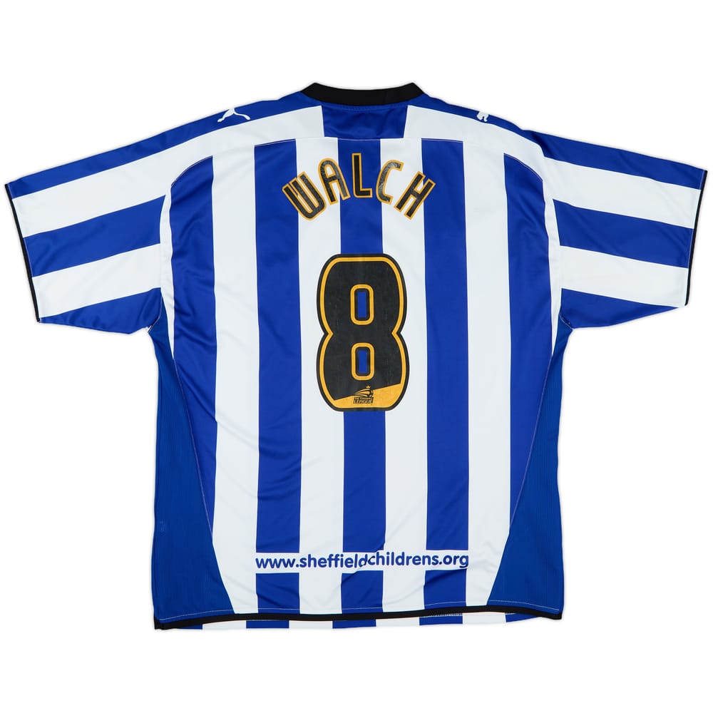 2009-10 Sheffield Wednesday Home Shirt Walch #8 - 6/10 - (XL)