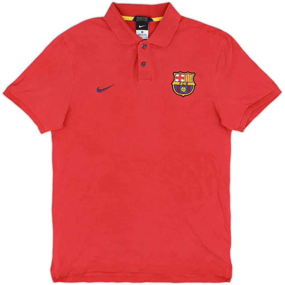 2013-14 Barcelona Nike Polo Shirt - 6/10 - (M)