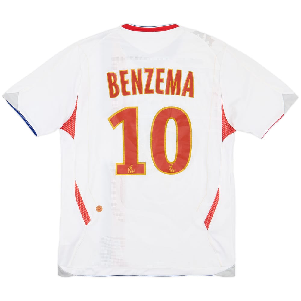 2006-08 Lyon Home Shirt Benzema #10 - 4/10 - (M)