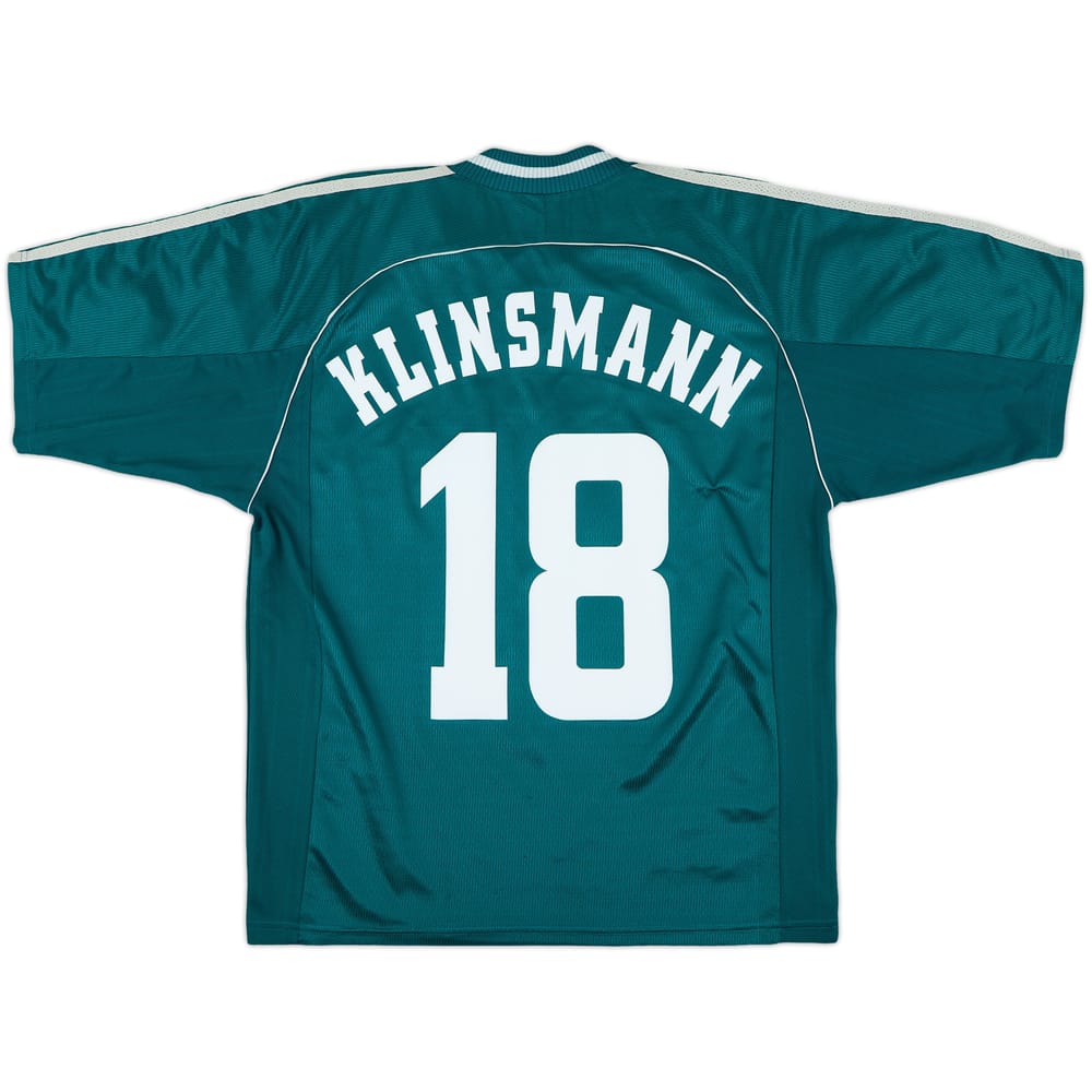 1998-00 Germany Away Shirt Klinsmann #18 - 9/10 - (M)