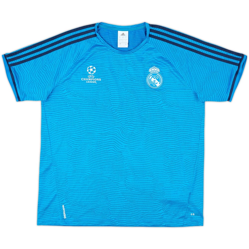 2015-16 Real Madrid adidas CL Training Shrit - 9/10 - (L)