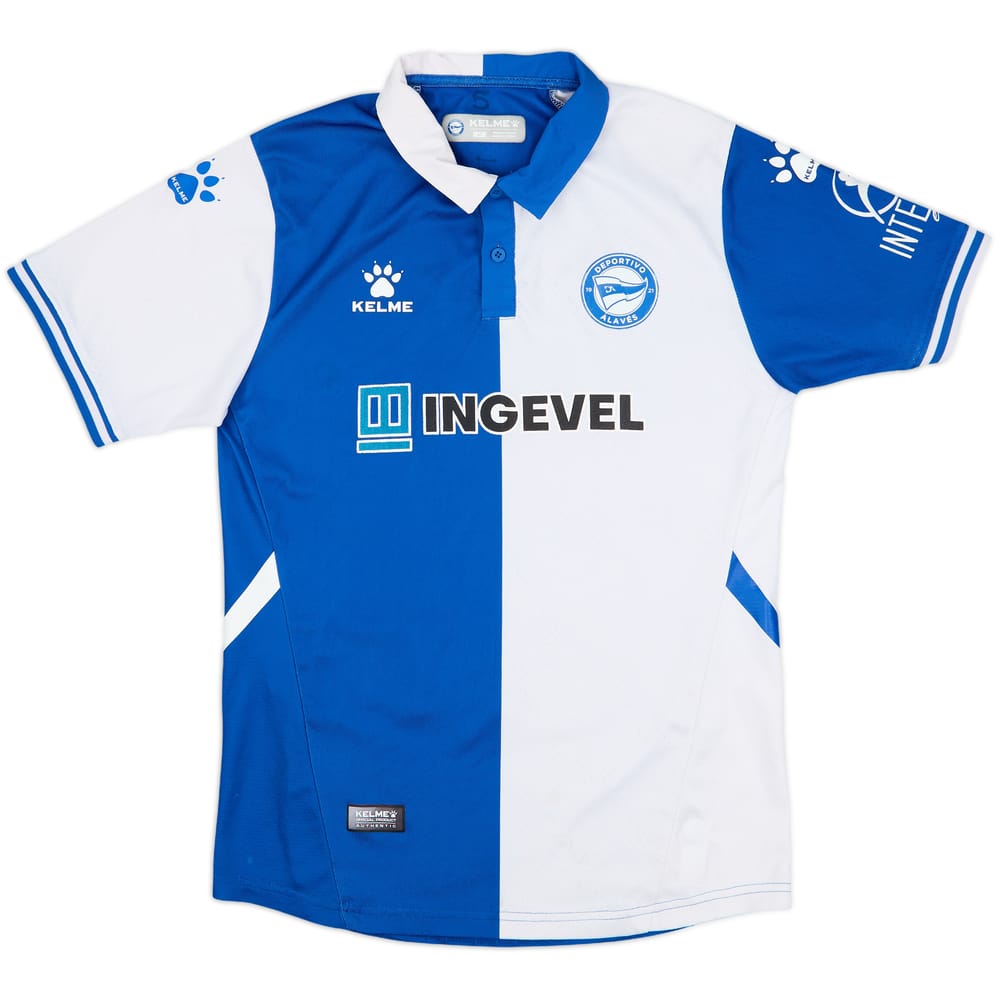 2021-22 Deportivo Alaves Home Shirt #6 - 7/10 - (M)