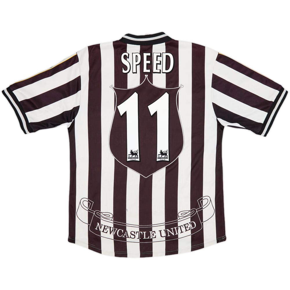 1997-99 Newcastle Home Shirt Speed #11 - 6/10 - (L)