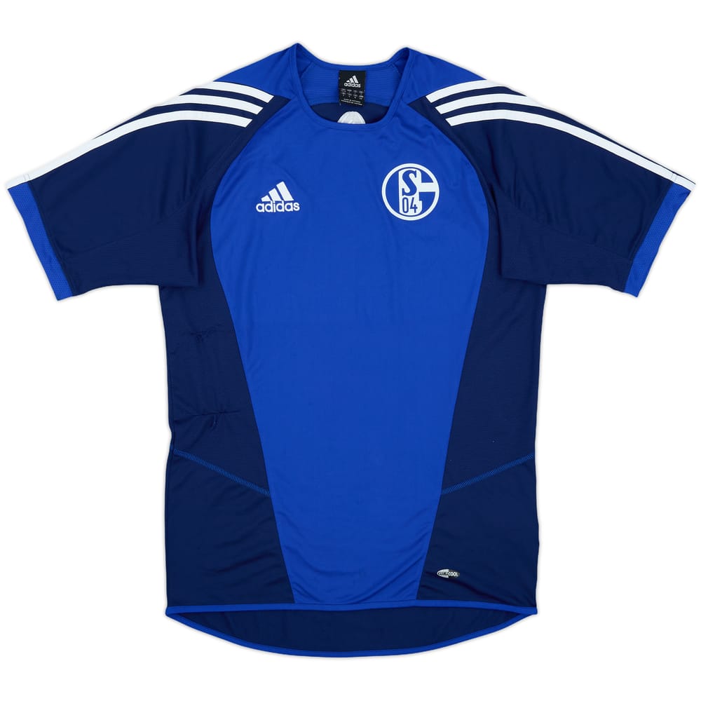 2006-07 Schalke adidas Training Shirt - 8/10 - (S)