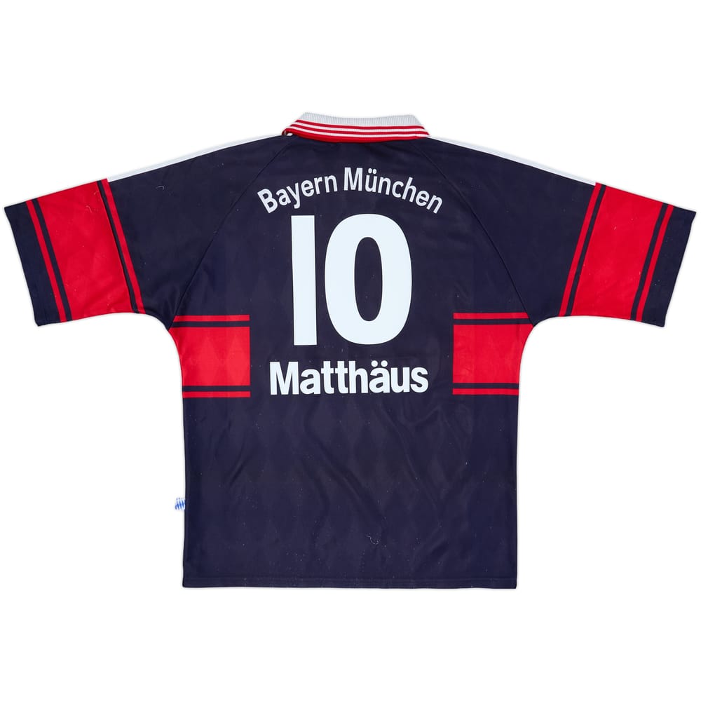1997-99 Bayern Munich Home Shirt Matthaus #10 - 8/10 - (L)