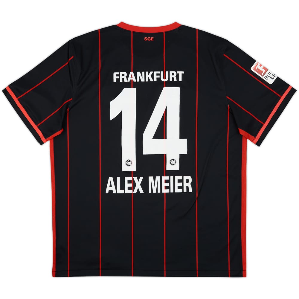 2015-16 Eintracht Frankfurt Home Shirt Alex Meier #14 - 7/10 - (XL)