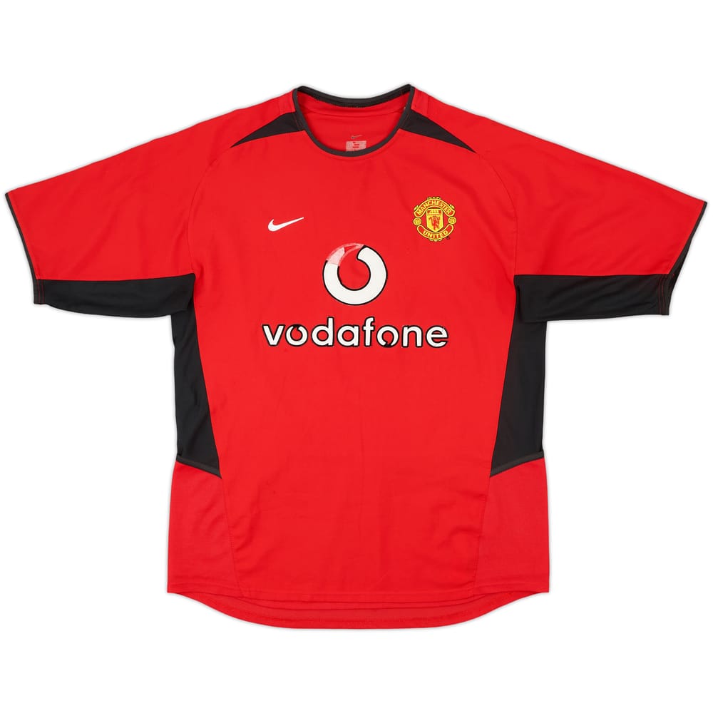 2002-04 Manchester United Home Shirt - 4/10 - (M)