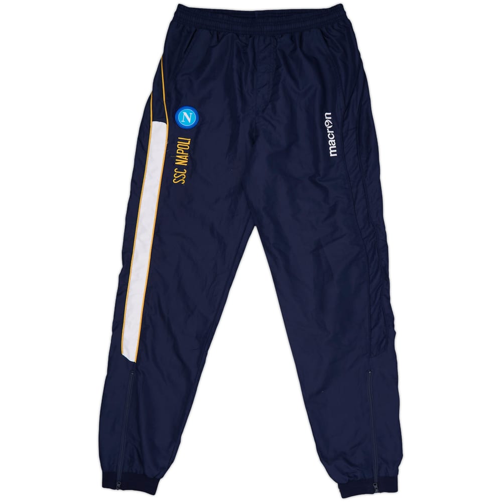 2011-12 Napoli Macron Track Pants/Bottoms - 8/10 - (S)