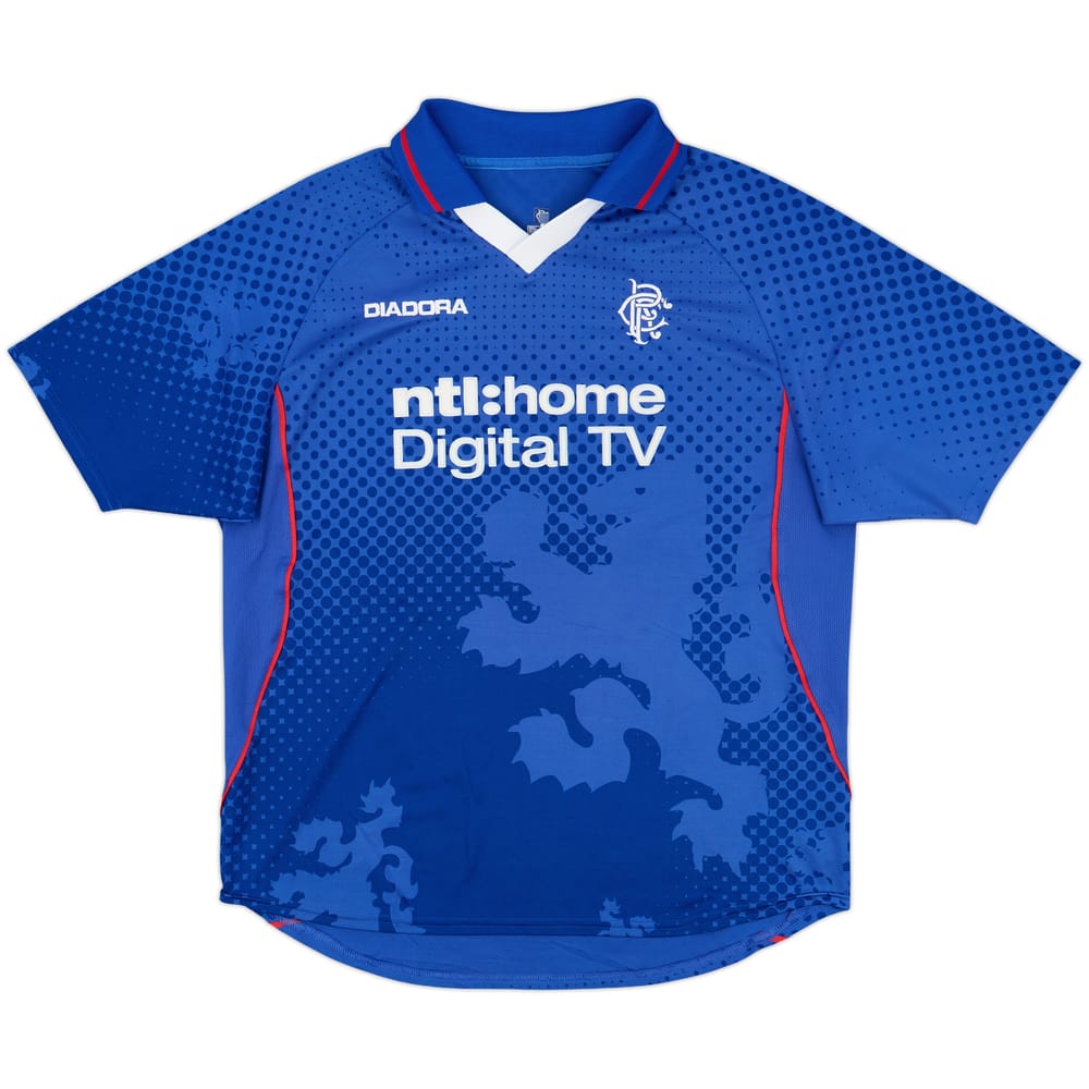 2002-03 Rangers Home Shirt - 9/10 - (L)
