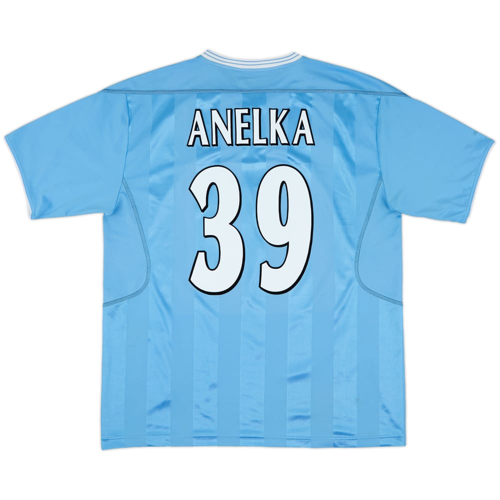 2003-04 Manchester City Home Shirt Anelka #39 - 8/10 - (XL)