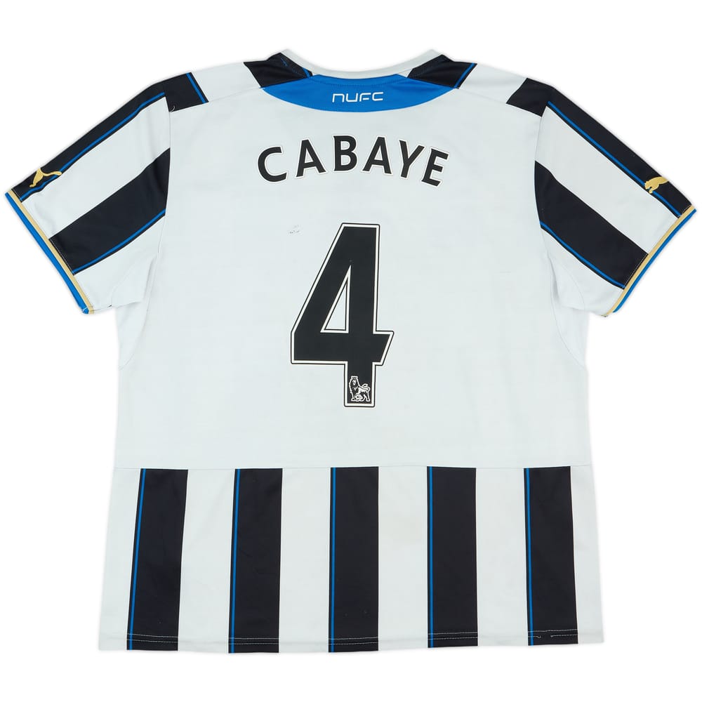 2013-14 Newcastle Home Shirt Cabaye #4 - 4/10 - (L)