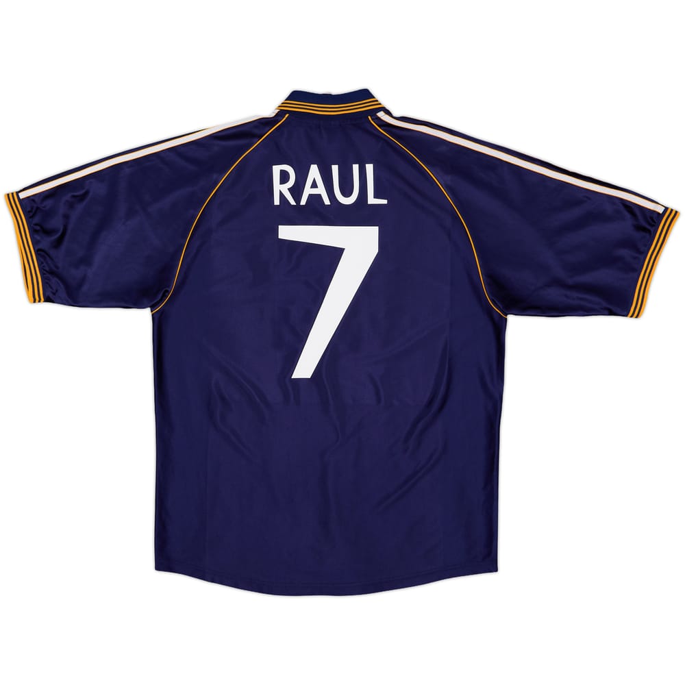 1998-99 Real Madrid Third Shirt Raul #7 - 9/10 - (L)
