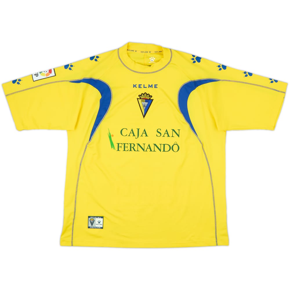 2005-06 Cadiz Home Shirt - 8/10 - (XL)