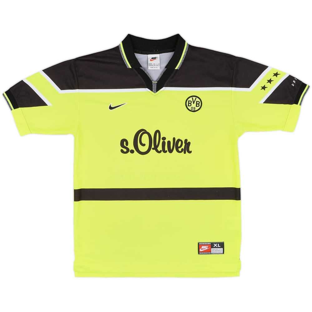 1997-98 Borussia Dortmund Home Shirt - 8/10 - (XL.Boys)