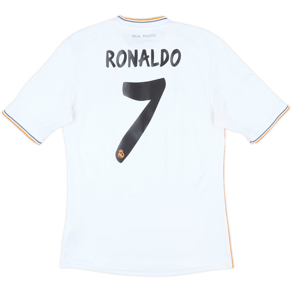 2013-14 Real Madrid Home Shirt Ronaldo #7 - 6/10 - (M)