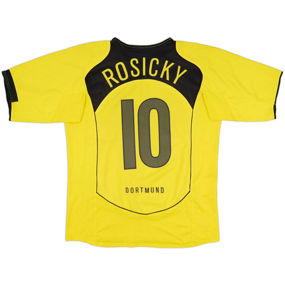 2004-05 Borussia Dortmund Home Shirt Rosicky #10 - 5/10 - (L)