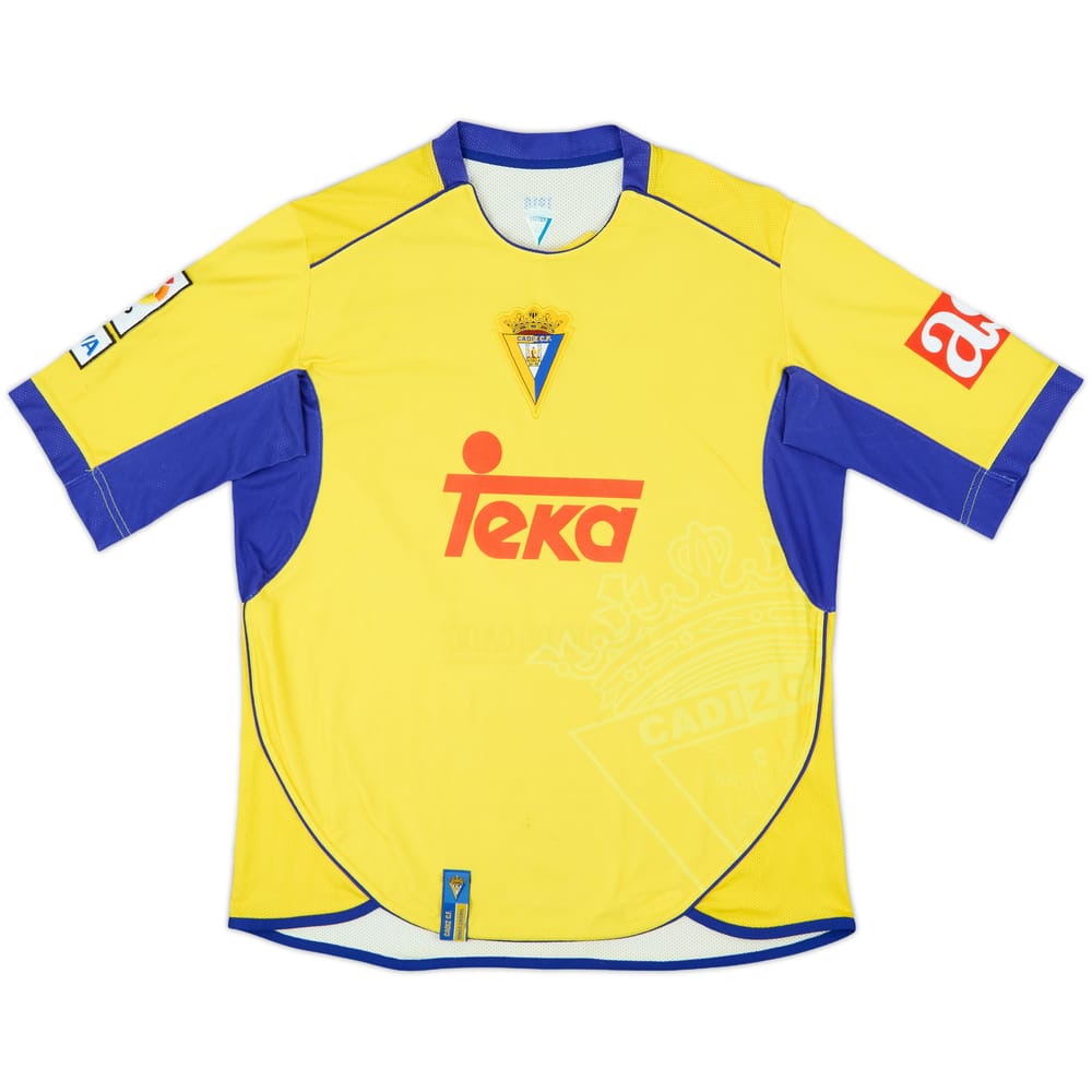 2007-08 Cadiz Home Shirt - 7/10 - (M)