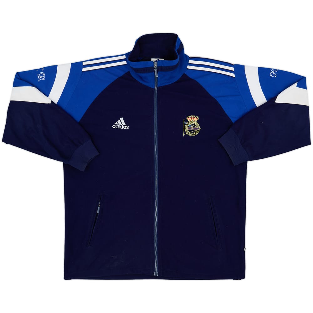 1997-98 Deportivo de La Coruna adidas Track Jacket - 8/10 - (XL)