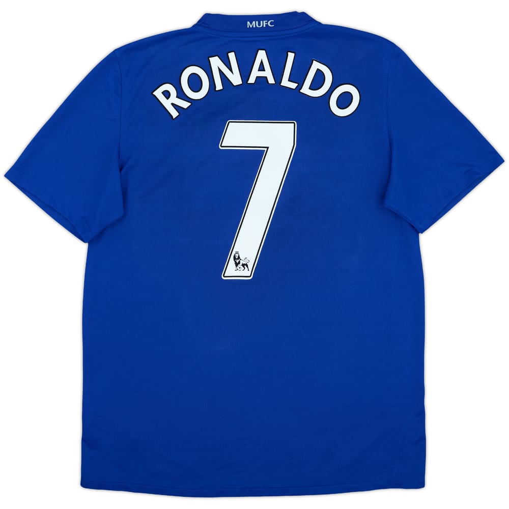 2008-09 Manchester United Third Shirt Ronaldo #7 - 6/10 - (L)