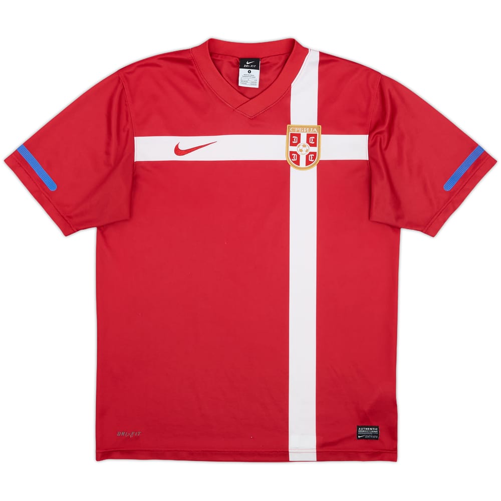 2010-11 Serbia Basic Home Shirt - 7/10 - (S)