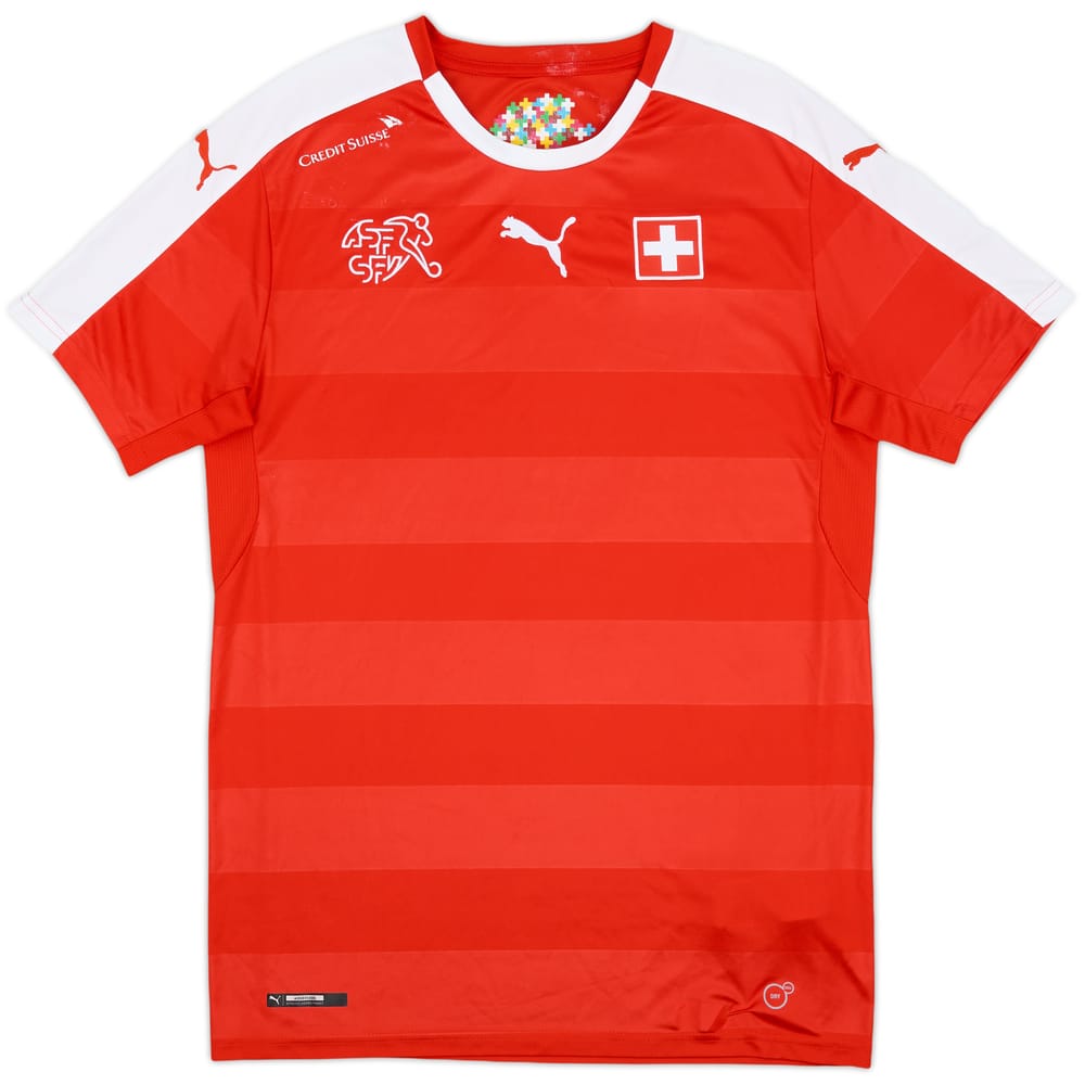 2016-17 Switzerland Home Shirt - 5/10 - (M)