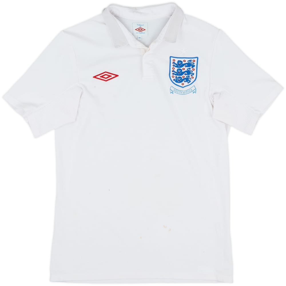2009-10 England Home Shirt - 6/10 - (S)