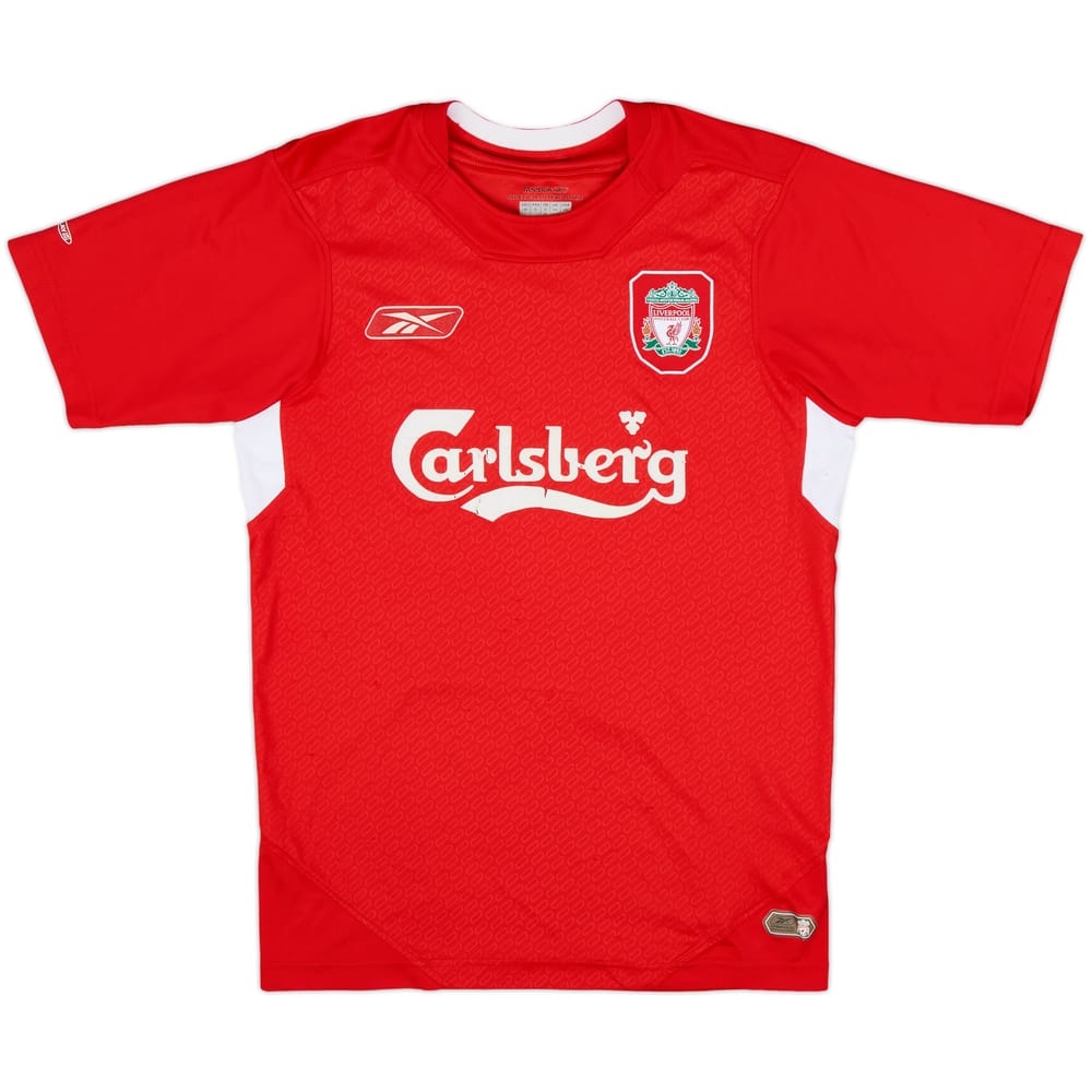 2004-06 Liverpool Home Shirt - 4/10 - (XS)
