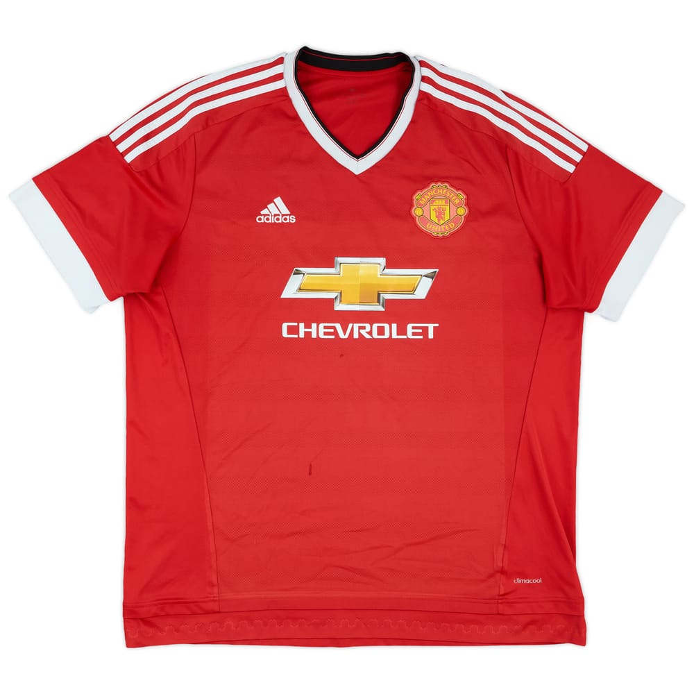 2015-16 Manchester United Home Shirt - 5/10 - (XXL)