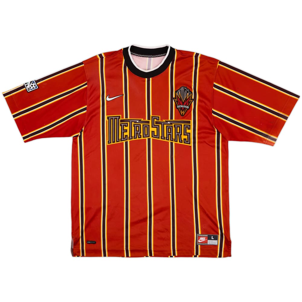 1998-99 NY/NJ Metrostars Home Shirt - 6/10 - (L)