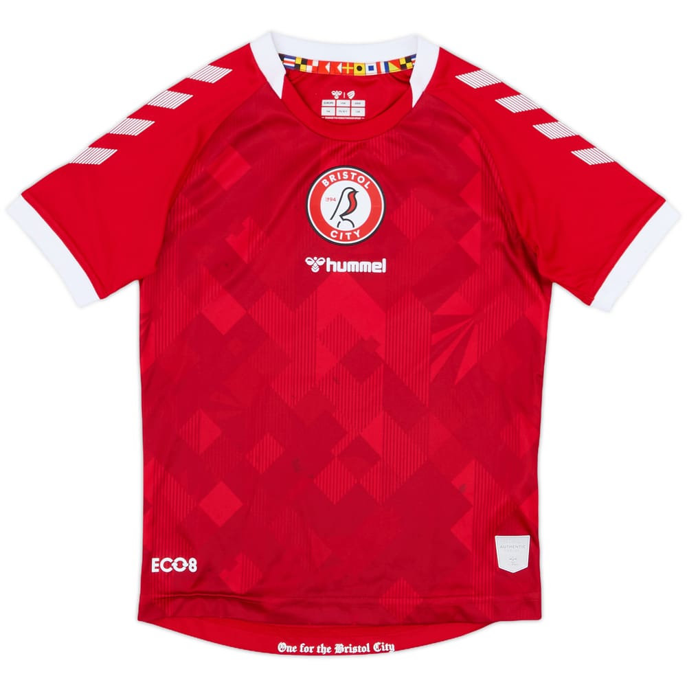 2021-22 Bristol City Home Shirt - 7/10 - (M.Boys)