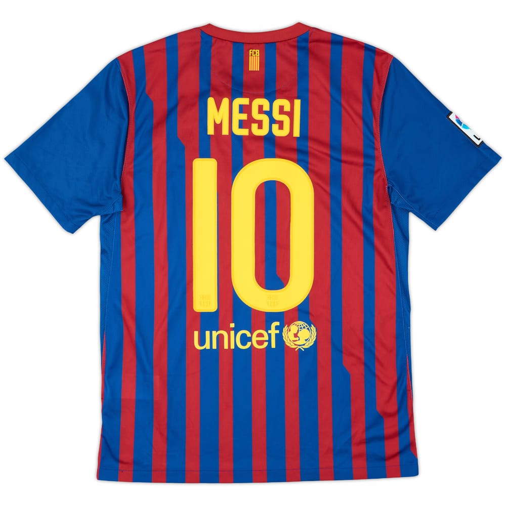 2011-12 Barcelona Home Shirt Messi #10 - 8/10 - (M)