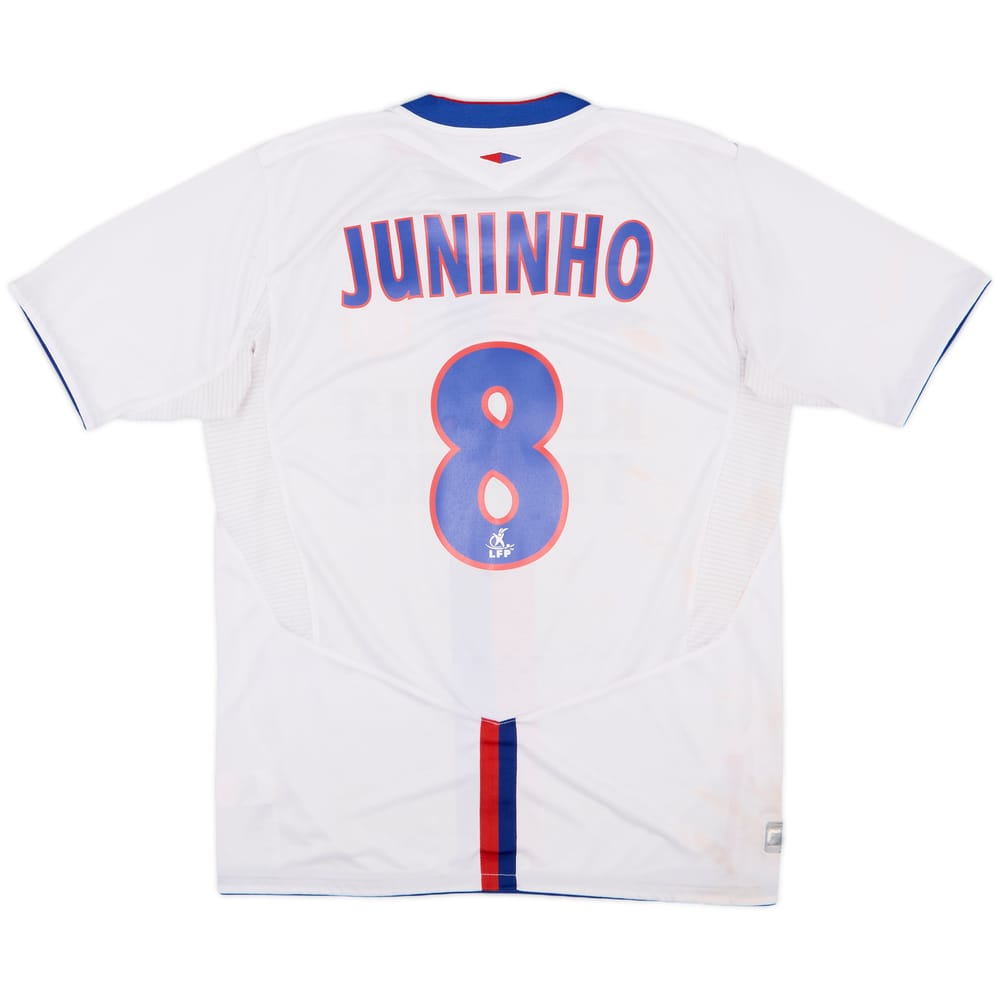 2004-05 Lyon Home Shirt Juninho #8 - 4/10 - (M)