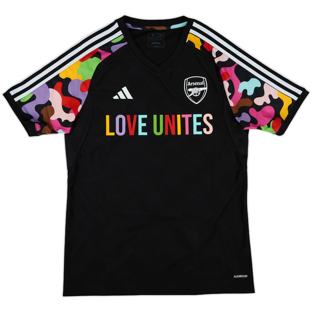 2023-24 Arsenal adidas 'Love Unites Pride' Training Shirt - 10/10 - (M)