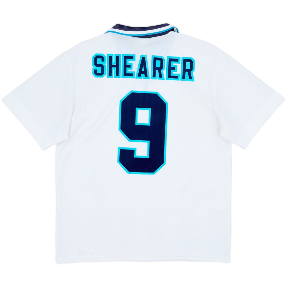 1995-97 England Home Shirt Shearer #9 - 9/10 - (L)