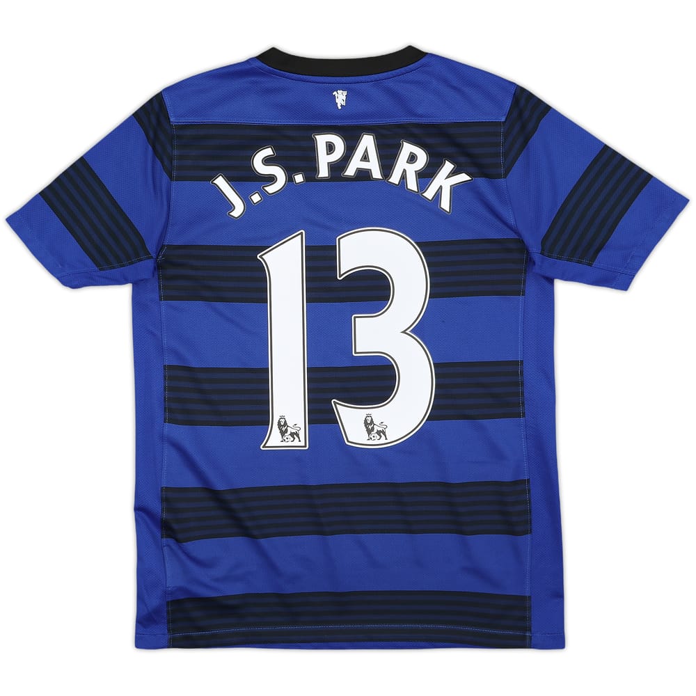 2011-13 Manchester United Away Shirt J.S.Park #13 - 7/10 - (L.Boys)