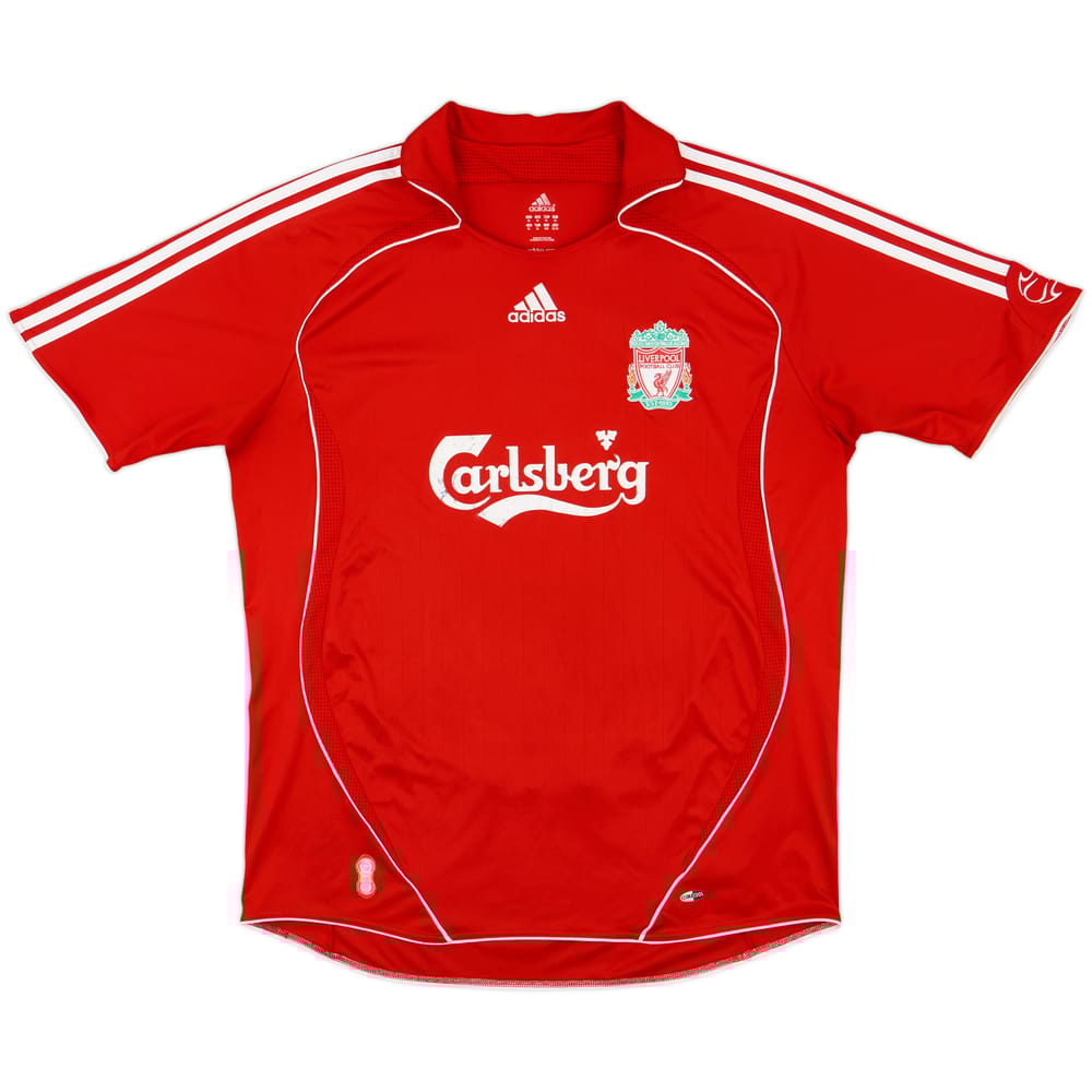 2006-08 Liverpool Home Shirt - 5/10 - (XL)