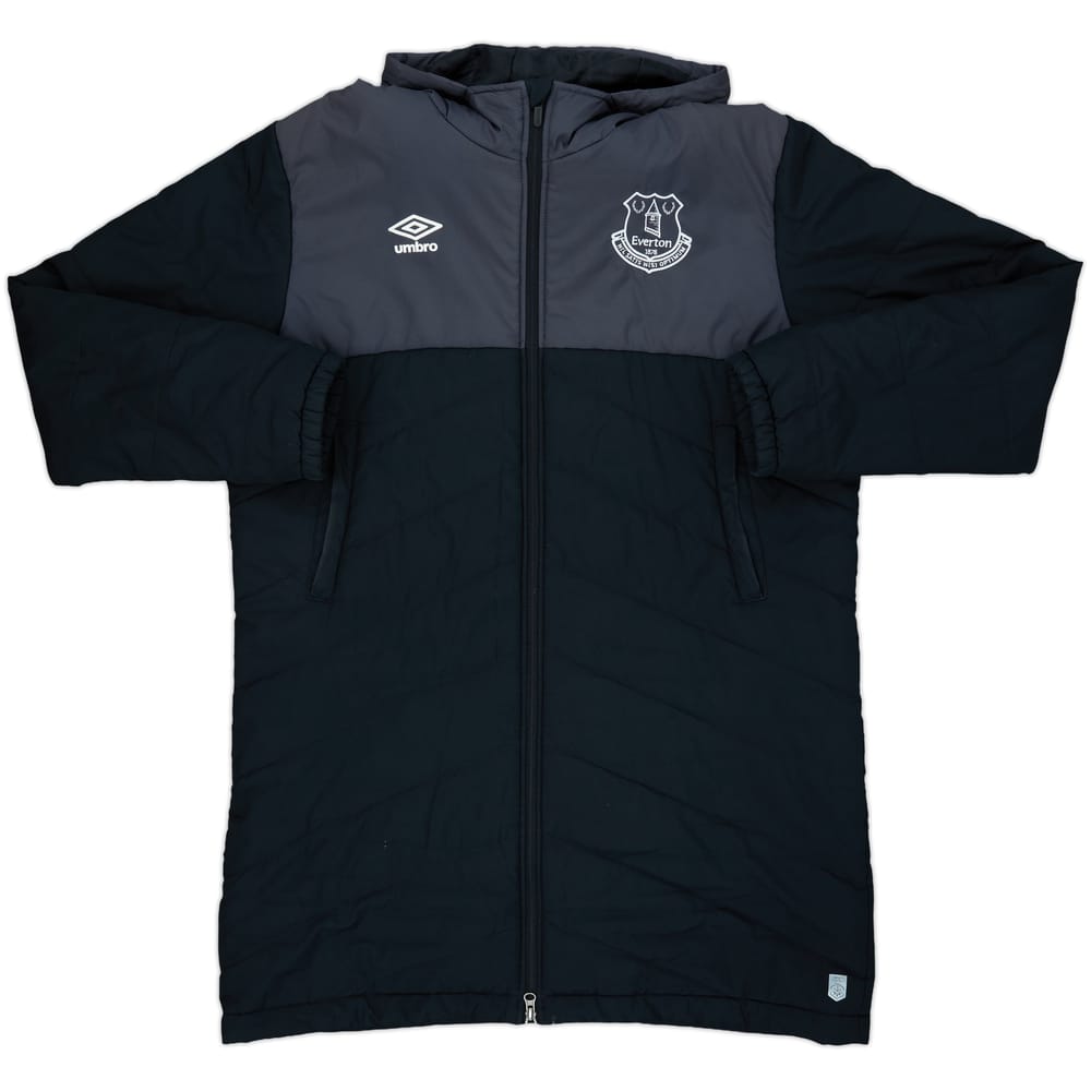 2015-16 Everton Umbro Padded Bench Coat - 9/10 - (XL)