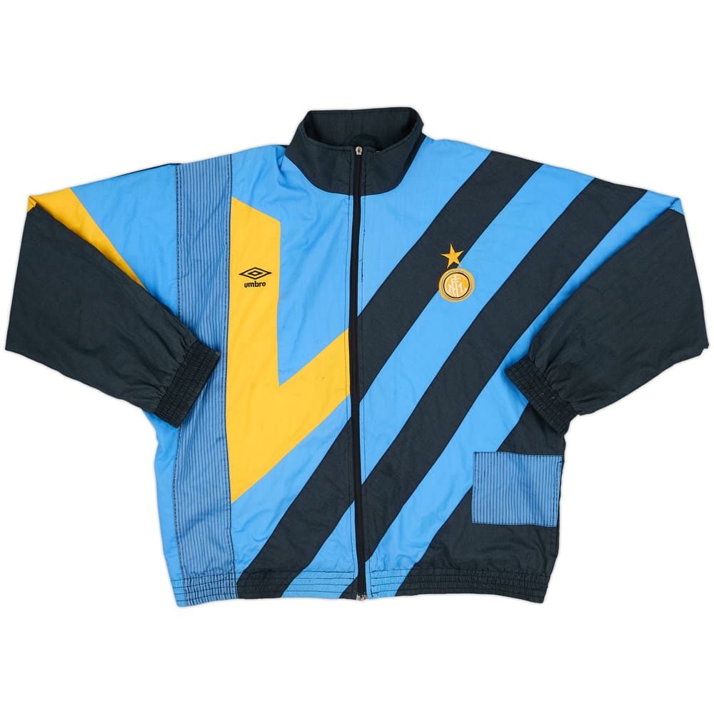 1992-93 Inter Milan Umbro Track Jacket - 8/10 - (XXL)