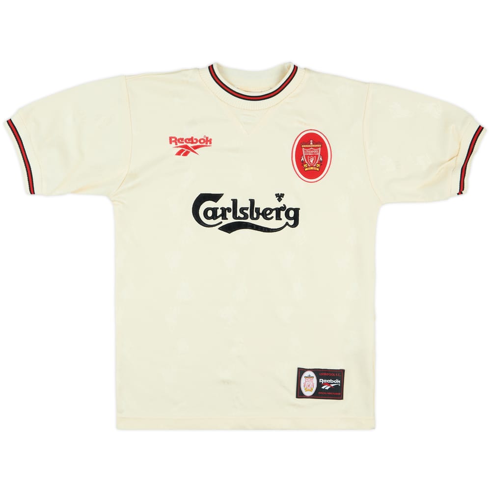 1996-97 Liverpool Away Shirt - 9/10 - (M.Boys)